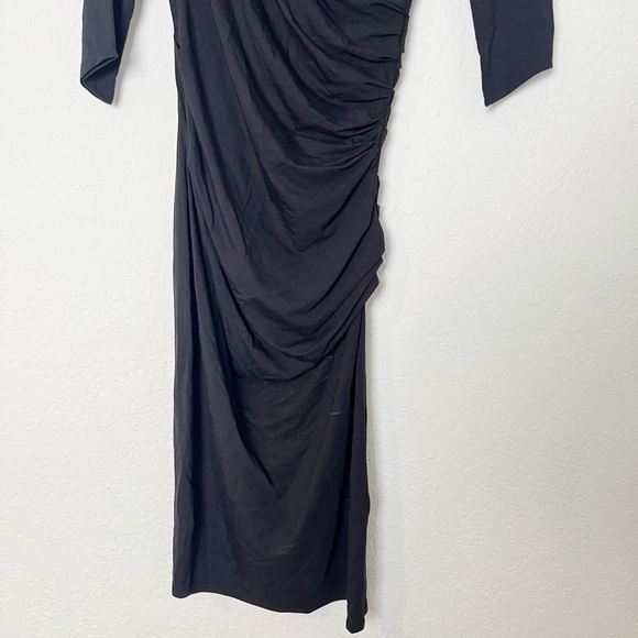 Helmut Lang Asymmetric Nova Jersey Dress - Picture 4 of 10